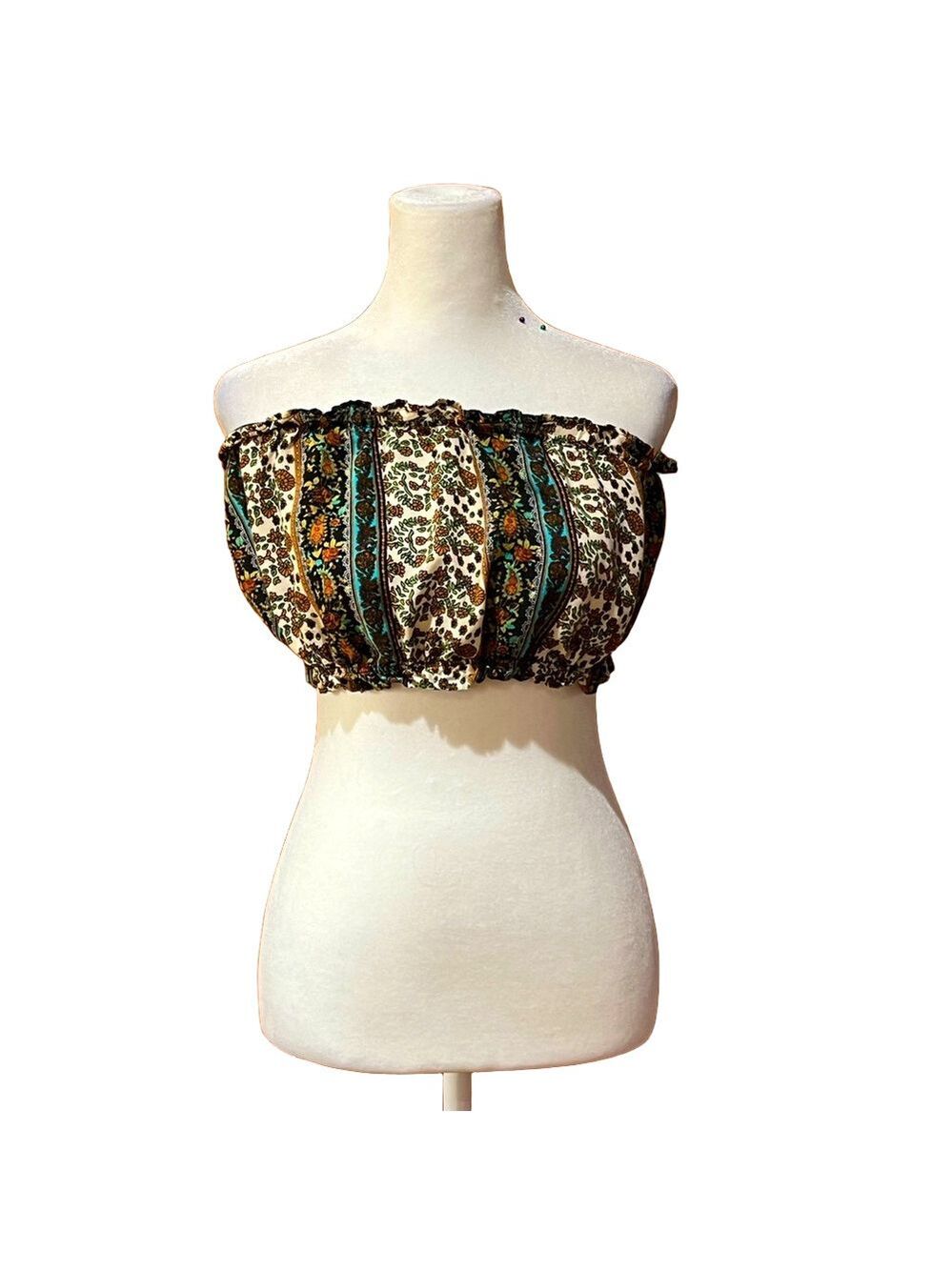 Amable Floral Bandeau Top Large